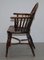 Windsor Armlehnstuhl aus Wurzel- und Eibenholz, 1860er 15