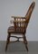 English 19th Century Elm High Back Windsor Armchair 18