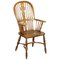 English 19th Century Elm High Back Windsor Armchair 1