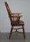 English 19th Century Elm High Back Windsor Armchair, Image 15