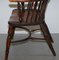 Solid Elm Windsor Armchair, 1860s 18