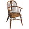 Solid Elm Windsor Armchair, 1860s, Image 1