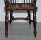 Burr Yew Wood and Elm Windsor Armchairs, 1860s, Set of 2 10