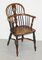 Burr Yew Wood and Elm Windsor Armchairs, 1860s, Set of 2, Image 3