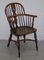 Burr Yew Wood and Elm Windsor Armchairs, 1860s, Set of 2 14