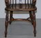 Burr Yew Wood and Elm Windsor Armchairs, 1860s, Set of 2 20