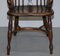 Fauteuils Windsor en Bois d'If et Orme, 1860s, Set de 2 20