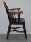 Burr Yew Wood and Elm Windsor Armchairs, 1860s, Set of 2, Image 11