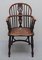 Burr Yew Wood and Elm Windsor Armchairs, 1860s, Set of 2 4