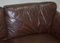 Abbey Brown Leather Sofa with Armchair from Marks & Spencers, Set of 2, Image 11