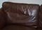 Abbey Brown Leather Sofa with Armchair from Marks & Spencers, Set of 2 10