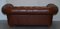 Brown Leather Chesterfield Sofa 13