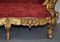 French Baroque Gold Giltwood Sofa, 1860s 11