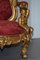 French Baroque Gold Giltwood Sofa, 1860s 10