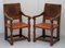 Burr Oak Dining Chairs by Robert Mouseman Thompson, 1930s, Set of 6, Image 3