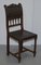 French Oak and Embossed Crocodile Leather Dining Chair, 1880s, Image 18