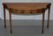George III Style Satinwood & Tulip Wood Console Tables, 1780s, Set of 2 5