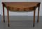 George III Style Satinwood & Tulip Wood Console Tables, 1780s, Set of 2, Image 5