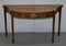 George III Style Satinwood & Tulip Wood Console Tables, 1780s, Set of 2, Image 15