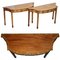 George III Style Satinwood & Tulip Wood Console Tables, 1780s, Set of 2 1