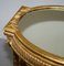 Gold Giltwood Table with Mirror Top, 1920s, Set of 2 18