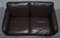 Danish Brown Leather Sofa 5
