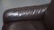 Danish Brown Leather Sofa 9