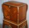 Tulip & King Wood Bronze Jewelry Casket on Stand by Alfred Beurdely, Paris, France 9