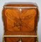 Tulip & King Wood Bronze Jewelry Casket on Stand by Alfred Beurdely, Paris, France, Image 7