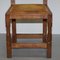 Honeycomb Oak Dining Chairs from Robert Mouseman Thompson, 1950s, Set of 6 8
