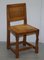 Honeycomb Oak Dining Chairs from Robert Mouseman Thompson, 1950s, Set of 6 4