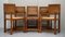 Honeycomb Oak Dining Chairs from Robert Mouseman Thompson, 1950s, Set of 6, Image 2