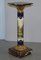 Pilares franceses vintage pintados de mármol, bronce dorado y porcelana. Juego de 2, Imagen 11