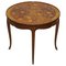 Italian Marquetry Inlaid Centre Occasional Table in Bronze, 1900s 1