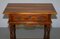 Large Hardwood Side Table with Single Drawer Campaign from Theodore Alexander 3