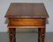 Large Hardwood Side Table with Single Drawer Campaign from Theodore Alexander 15