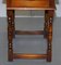 Large Hardwood Side Table with Single Drawer Campaign from Theodore Alexander 12