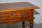 Large Hardwood Side Table with Single Drawer Campaign from Theodore Alexander 9