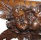Very Large Hand Carved Wall Mirror with Putti Angel and Lights & Dragon, 1900s 12