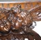 Very Large Hand Carved Wall Mirror with Putti Angel and Lights & Dragon, 1900s 13