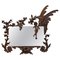 Very Large Hand Carved Wall Mirror with Putti Angel and Lights & Dragon, 1900s, Image 1