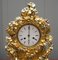 Large French Gold Gilt & Bronze Decorative Mantle Clock, 1860s 4