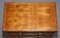 Sublime Burr Walnut Side Table Chest of Drawers with Butlers Serving Tray 4