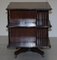 Antique Victorian Revolving Library Bookcase or Side Table from Howard & Sons 12