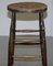 18th Century Engligh Painters Artist Stool with Handle Cut Out in the Top 7