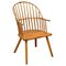 18. Jh. Windsor Sessel aus Eibenholz mit Stick Back Design 1