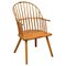 18th Century Yew Wood Windsor Armchair with Stick Back Design 1