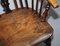 Antique Victorian English Elm & Ashwood Windsor Armchair, 19th Century 5