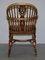 Antique Victorian Elm Hoop Back Windsor Armchair, 19th Century 15