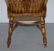 Antique Victorian Elm Hoop Back Windsor Armchair, 19th Century 16